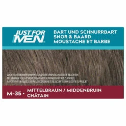 PACK 3 COLORATIONS BARBE - Chatain Moyen Clair -MenCorner Boutique pack 3 colorations barbe chatain moyen clair 121672 4 1140x1140