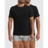 Pack De 2 T-shirts Homme Col Rond Noirs X-TEMP T-SHIRT X2 - Dim Underwear -MenCorner Boutique pack de 2 t shirts col rond noirs 1236697 1200x1200