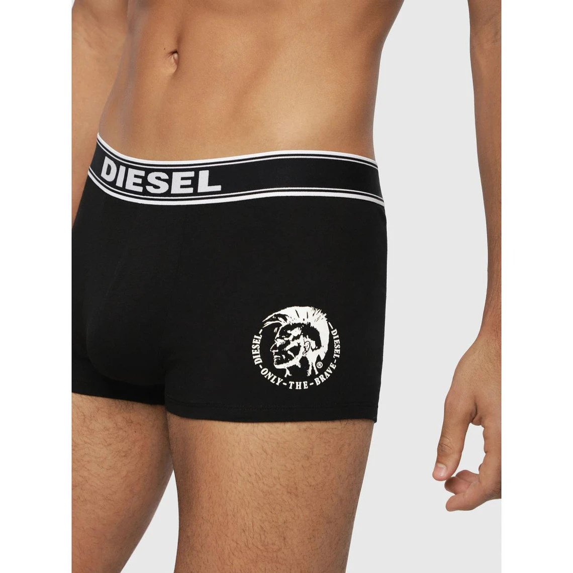 Pack De 3 Boxers Logotes Ceinture Elastique - Noir 3 Pack De 3 Boxers Logotes Ceinture Elastique - Noir