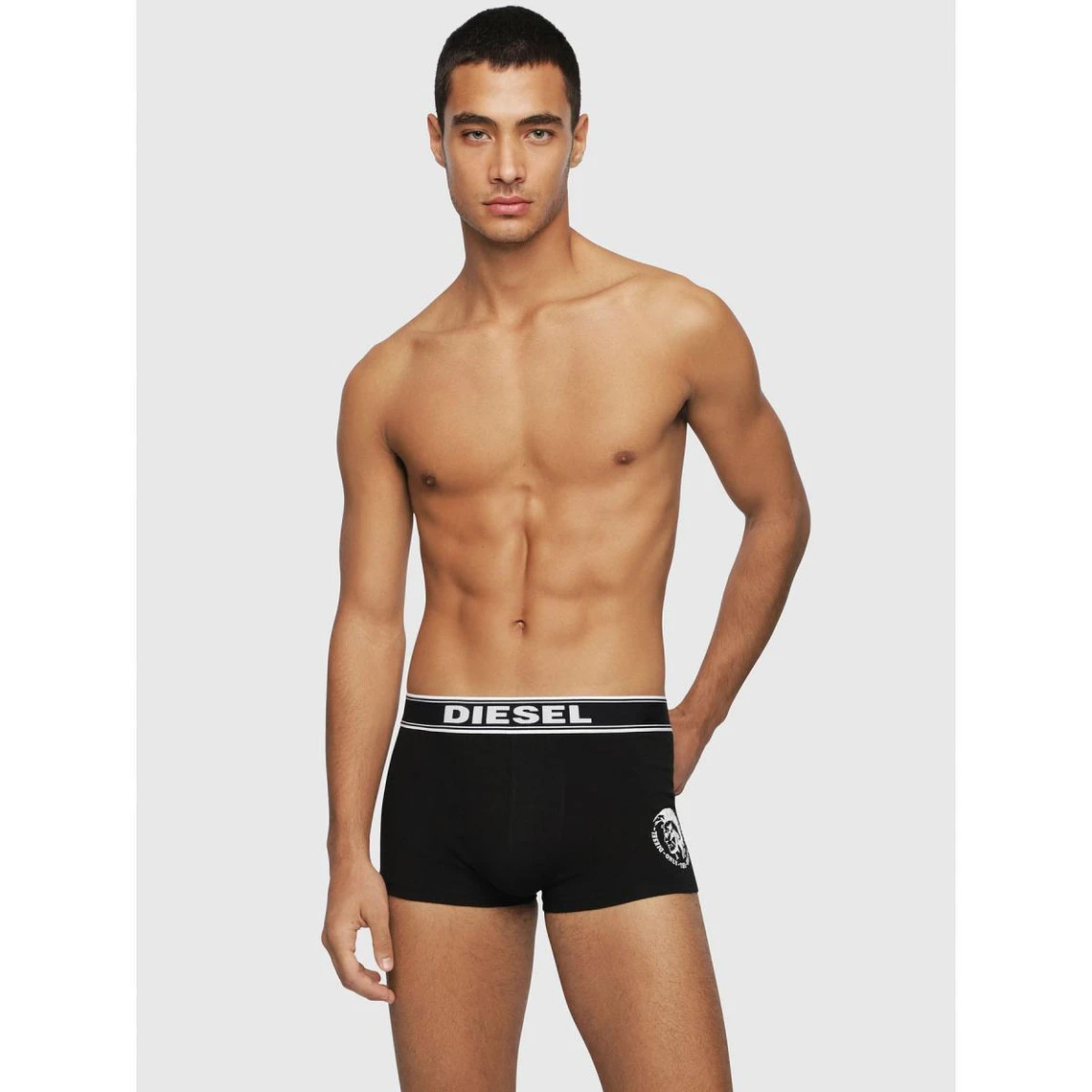 Pack De 3 Boxers Logotes Ceinture Elastique - Noir 5 Pack De 3 Boxers Logotes Ceinture Elastique - Noir – Image 3