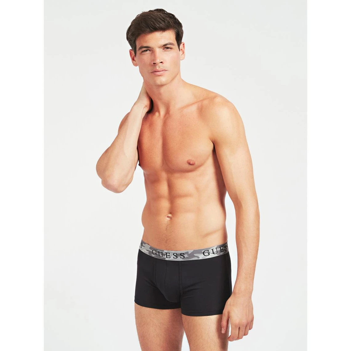 Pack De 3 Boxers - Bleu / Noir / Gris Guess 4 Pack De 3 Boxers - Bleu / Noir / Gris Guess – Image 2