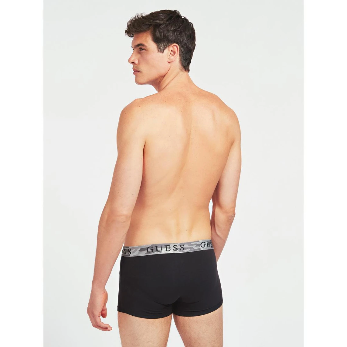 Pack De 3 Boxers - Bleu / Noir / Gris Guess 5 Pack De 3 Boxers - Bleu / Noir / Gris Guess – Image 3