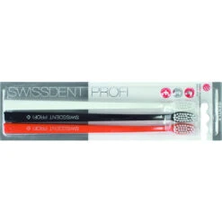 Coffret De Brosses à Dent Souple - Blanc, Noir, Orange