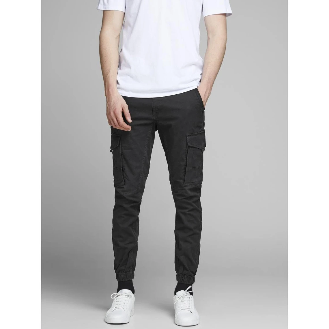 Jack & Jones Pantalon Cargo Homme - Noir 3 Jack & Jones Pantalon Cargo Homme - Noir