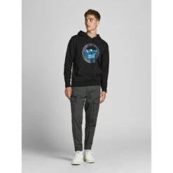 Jack & Jones Pantalon Cargo Homme - Gris -MenCorner Boutique pantalon cargo homme 3514556 1 1140x1140