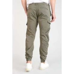 LE TEMPS DES CERISES Pantalon Cargo Vedje Kaki -MenCorner Boutique pantalon cargo vedje 3519950 7040128 28 1140x1140