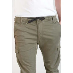 LE TEMPS DES CERISES Pantalon Cargo Vedje Kaki -MenCorner Boutique pantalon cargo vedje 3519950 7040134 34 1140x1140