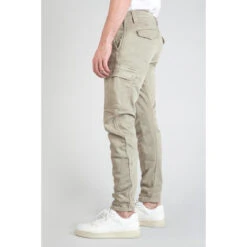 LE TEMPS DES CERISES Koge Army Jogg Tapered Arqué Beige -MenCorner Boutique pantalon carotte koge 3518518 7030750 50 1140x1140