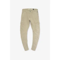 LE TEMPS DES CERISES Koge Army Jogg Tapered Arqué Beige -MenCorner Boutique pantalon carotte koge 3518518 7030754 54 1140x1140