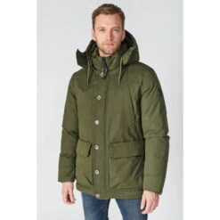 LE TEMPS DES CERISES Doudoune Dozal Kaki Vert -MenCorner Boutique parka dozal 3519226 7035324 24 1140x1140