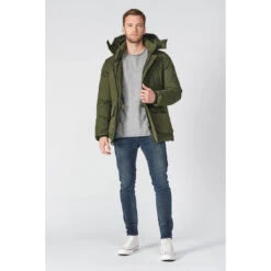 LE TEMPS DES CERISES Doudoune Dozal Kaki Vert -MenCorner Boutique parka dozal 3519226 7035334 34 1140x1140