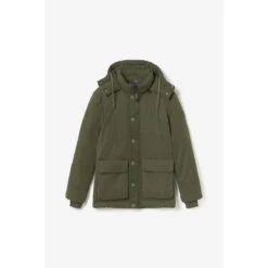 LE TEMPS DES CERISES Doudoune Dozal Kaki Vert -MenCorner Boutique parka dozal 3519226 7035336 36 1140x1140