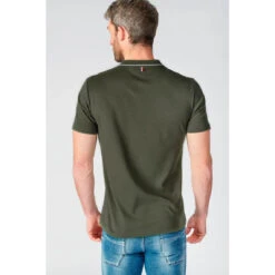 LE TEMPS DES CERISES Polo Aron Vert Kaki -MenCorner Boutique polo aron 3519128 7034664 64 1140x1140