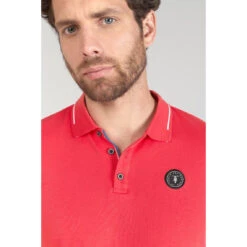 LE TEMPS DES CERISES Polo Aron Corail -MenCorner Boutique polo aron 3519462 7037060 60 1140x1140