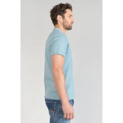 LE TEMPS DES CERISES Polo Aron Bleu-gris -MenCorner Boutique polo aron 3519984 7040344 44 1140x1140