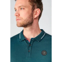 Polo Aron Bleu Canard -MenCorner Boutique polo aron 3529220 7122048 48 1140x1140