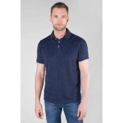 LE TEMPS DES CERISES Polo - Bleu