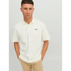 Jack & Jones Polo Manches Courtes Blanc -MenCorner Boutique polo manches courtes blanc 3547194 3 1140x1140