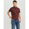 Jack & Jones Polo Manches Courtes Rouge Foncé -MenCorner Boutique polo manches courtes rouge fonce 3547086 1 1140x1140