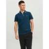 Jack & Jones Polo Manches Courtes Turquoise -MenCorner Boutique polo manches courtes turquoise 3547078 1 1140x1140