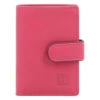 Hexagona Porte-cartes - 1 Volet - Cuir De Vachette - Fuchsia/Multicolore - Multico -MenCorner Boutique porte cartes 1 volet cuir de vachette 3455070 6769662 62 1140x1140
