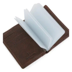 Hexagona Porte-cartes - 1 Volet - Cuir De Vachette - Marron - Instinct -MenCorner Boutique porte cartes 1 volet cuir de vachette 3455566 6772644 44 1140x1140