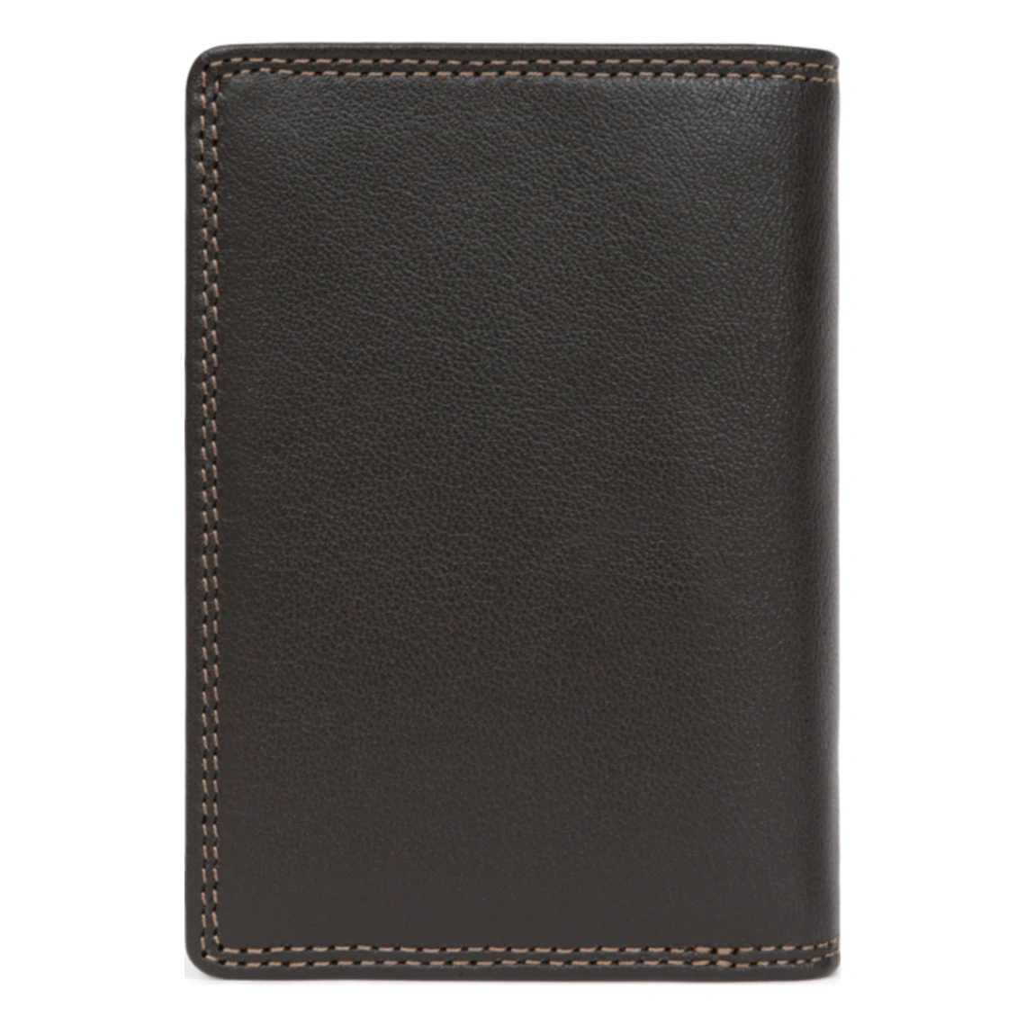 Hexagona Porte-cartes - 1 Volet - Stop RFID - Cuir De Vachette - Marron Foncé - Sensation 5 Hexagona Porte-cartes - 1 Volet - Stop RFID - Cuir De Vachette - Marron Foncé - Sensation – Image 3