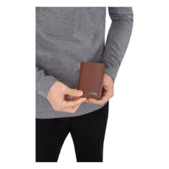 Hexagona Porte-cartes - 1 Volet - Stop RFID - Cuir De Vachette - Marron Foncé - Sensation 13 Hexagona Porte-cartes - 1 Volet - Stop RFID - Cuir De Vachette - Marron Foncé - Sensation -MenCorner Boutique porte cartes 1 volet stop rfid cuir de vachette 3455316 6771148 48 1140x1140