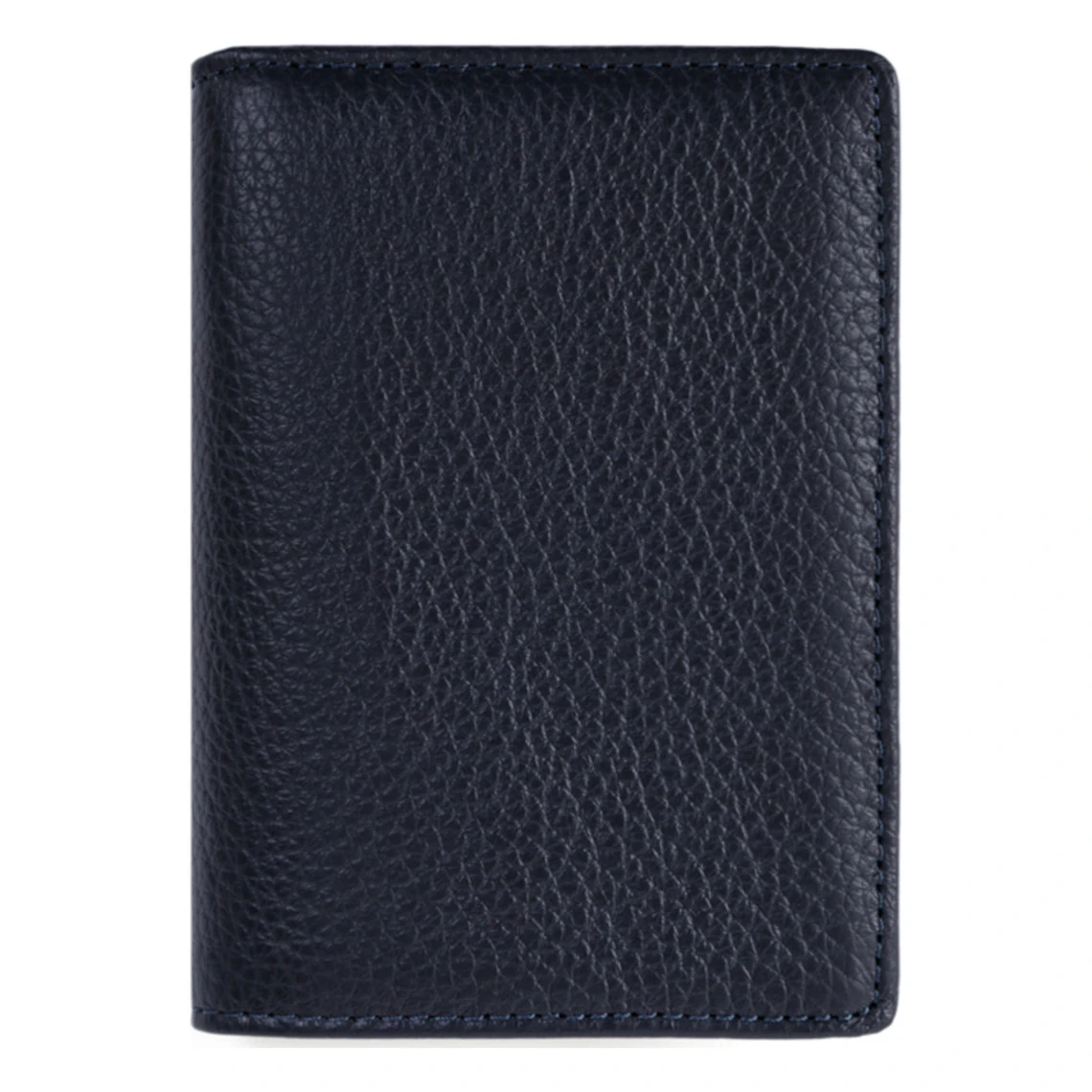 Hexagona Porte-cartes - 1 Volet - Stop RFID - Cuir De Vachette - Marine - Encore 4 Hexagona Porte-cartes - 1 Volet - Stop RFID - Cuir De Vachette - Marine - Encore – Image 2