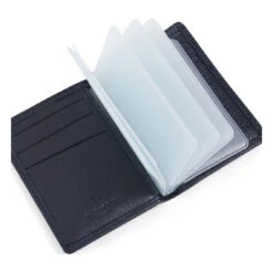 Hexagona Porte-cartes - 1 Volet - Stop RFID - Cuir De Vachette - Marine - Encore 10 Hexagona Porte-cartes - 1 Volet - Stop RFID - Cuir De Vachette - Marine - Encore -MenCorner Boutique porte cartes 1 volet stop rfid cuir de vachette 3455426 6771804 4 1140x1140