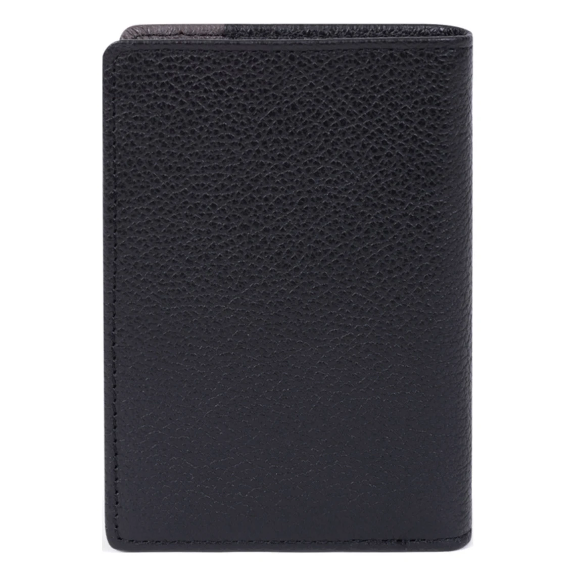 Hexagona Porte-cartes - 1 Volet - Stop RFID - Cuir De Vachette - Noir/Taupe - Duo 5 Hexagona Porte-cartes - 1 Volet - Stop RFID - Cuir De Vachette - Noir/Taupe - Duo – Image 3