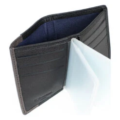 Hexagona Porte-cartes - 1 Volet - Stop RFID - Cuir De Vachette - Noir/Taupe - Duo 12 Hexagona Porte-cartes - 1 Volet - Stop RFID - Cuir De Vachette - Noir/Taupe - Duo -MenCorner Boutique porte cartes 1 volet stop rfid cuir de vachette 3455700 6773450 50 1140x1140