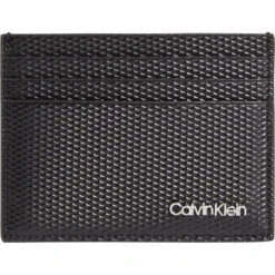 Porte-carte En Cuir Noir