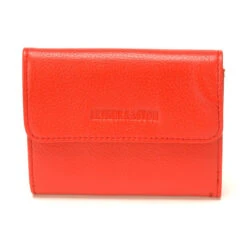 Porte Cartes Femme Cuir Rouge Rouge