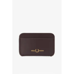 Porte Cartes Fred Perry Marron