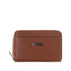 Hexagona Porte-cartes Stop RFID Cognac