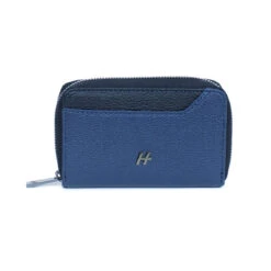 Porte-cartes Stop RFID Marine/noir