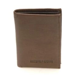 Porte Cartes /billets 2 Volets Arthur & Aston - Cuir Chocolat