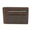 Porte Cartes 3 Poches Arthur & Aston - Cuir Chocolat
