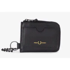 Porte Cartes/billets Homme Cuir Noire - Fred Perry