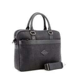 Porte-documents 13'' & A4 Noir - Noir - Ashen