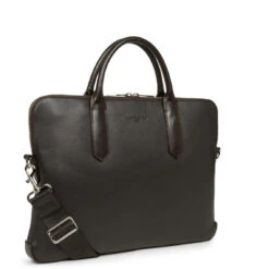 Lancaster Porte-documents Pour Homme En Cuir Marron -MenCorner Boutique porte documents pour homme en cuir marron 3350486 2 1140x1140