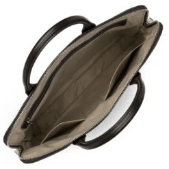 Lancaster Porte-documents Pour Homme En Cuir Marron -MenCorner Boutique porte documents pour homme en cuir marron 3350486 4 1140x1140