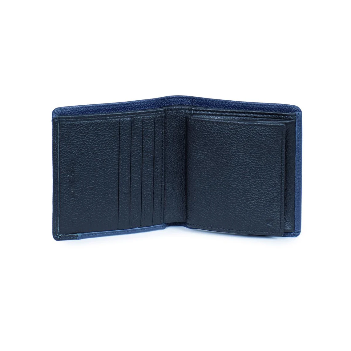 Porte-monnaie Stop RFID Marine/noir 4 Porte-monnaie Stop RFID Marine/noir – Image 2