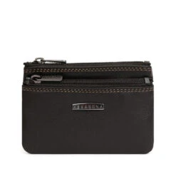 Hexagona Porte-monnaie Stop RFID Marron Foncé