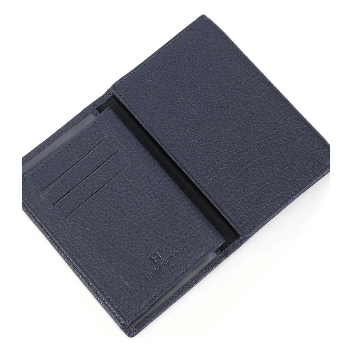 Hexagona Porte-papiers - 3 Volets - Stop RFID - Cuir De Vachette - Marine - Encore 6 Hexagona Porte-papiers - 3 Volets - Stop RFID - Cuir De Vachette - Marine - Encore â Image 4