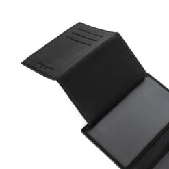 Porte-papiers Stop RFID Noir - Noir - Gentle -MenCorner Boutique porte papiers stop rfid noir dh 458155 0100 5 1140x1140