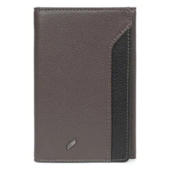 Porte-papiers Stop RFID Taupe/noir