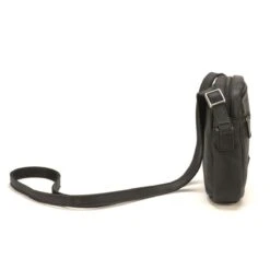 Sac Bandoulière Arthur & Aston - Cuir Noir Zippé Noir -MenCorner Boutique porte travers 1275297 2 1200x1200