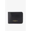 Portefeuille Fred Perry En Cuir Noir -MenCorner Boutique portefeuille en cuir matt leather billfold wallet 3260116 1140x1140